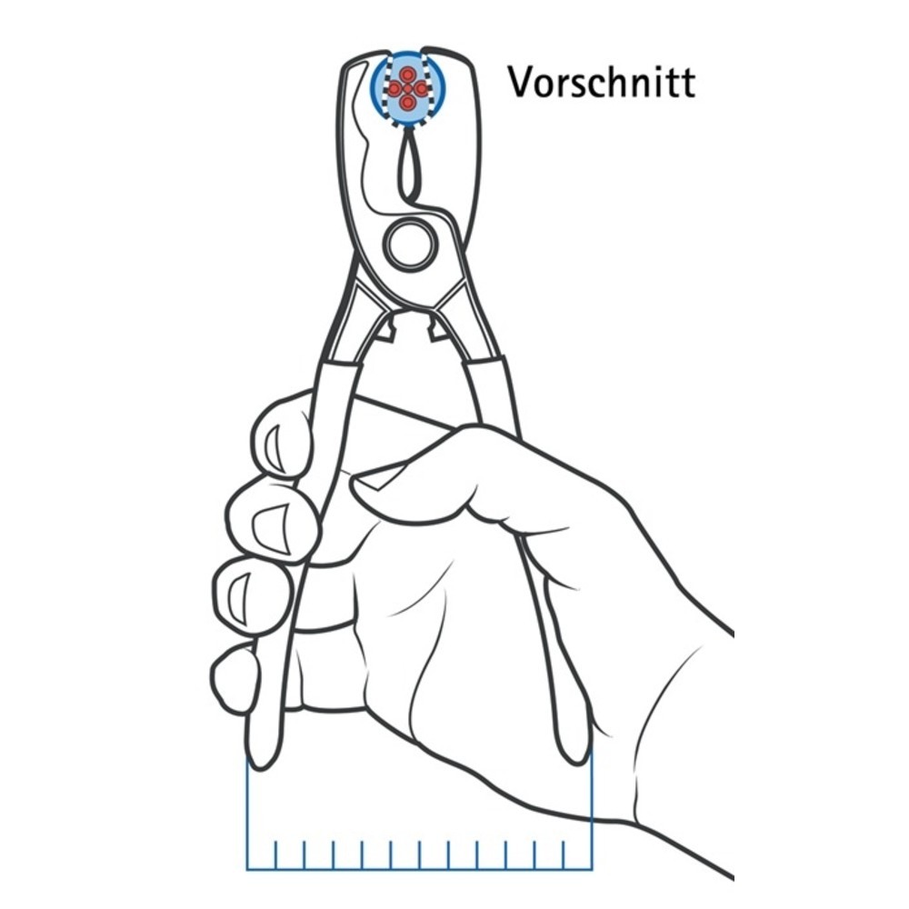 Produktabbildung Nr. 3: Coupe-câble longueur 200 mm gaines multicomposant KNIPEX