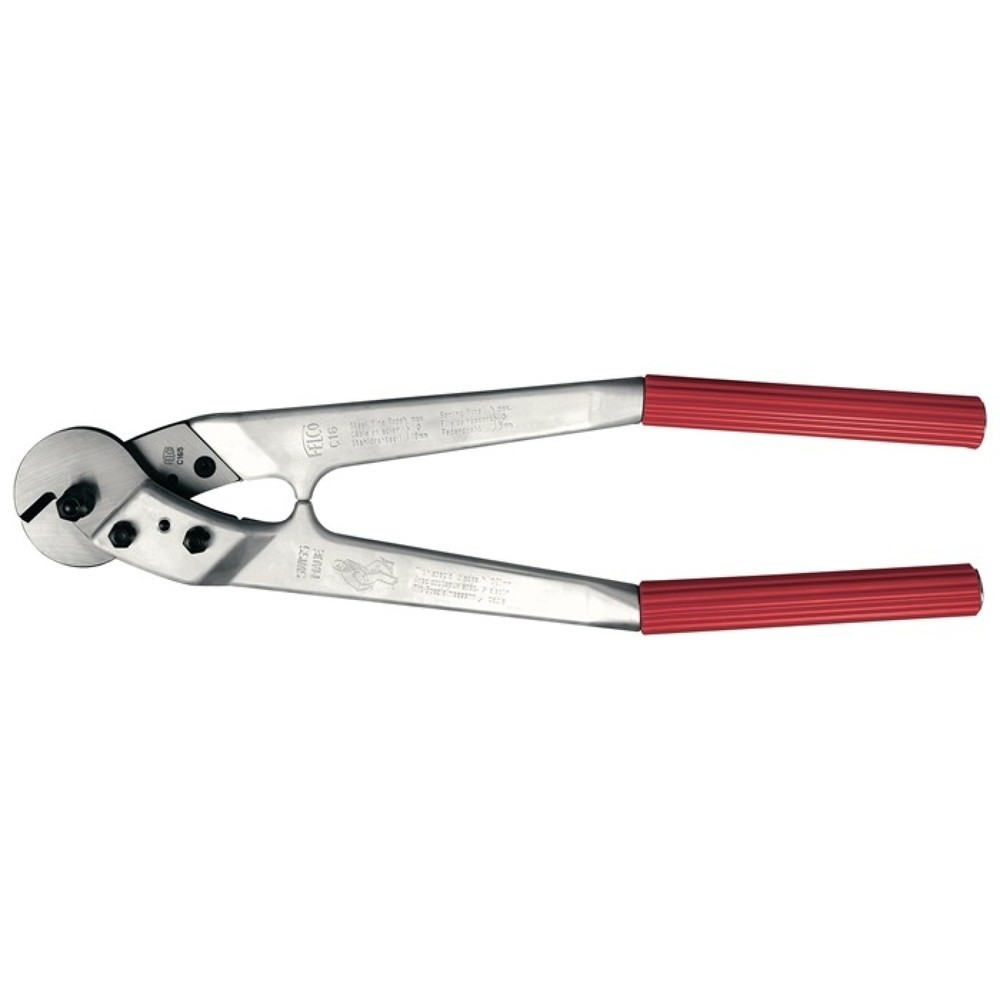 Illustration du produit: Cisaille à câble métallique C16E longueur 590 mm revêtement en plastique FELCO