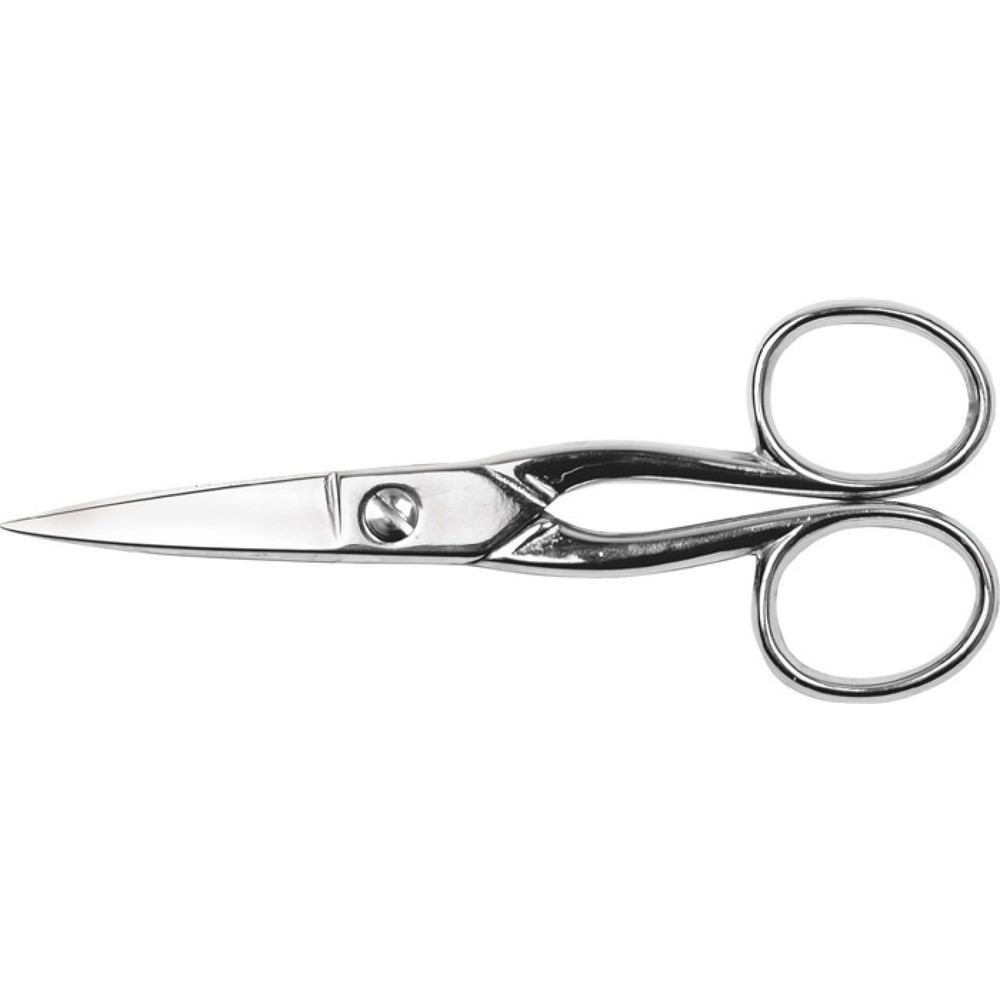 Illustration du produit: Ciseaux de tisserand/coupe-fils longueur totale 100 mm forme droite