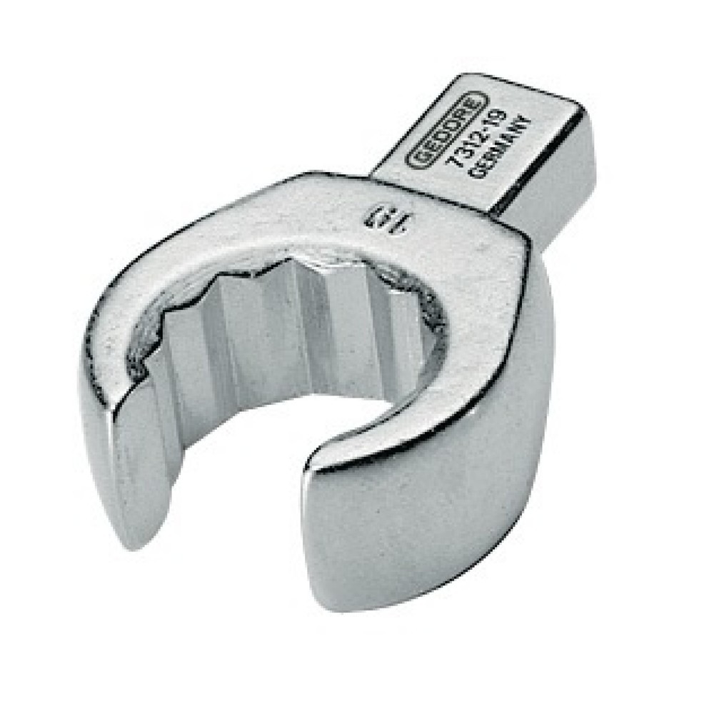 Illustration du produit: Clé polygonale à emmancher 7312-13 ouverture de clé 13 mm 9 x 12 mm acier CV GED