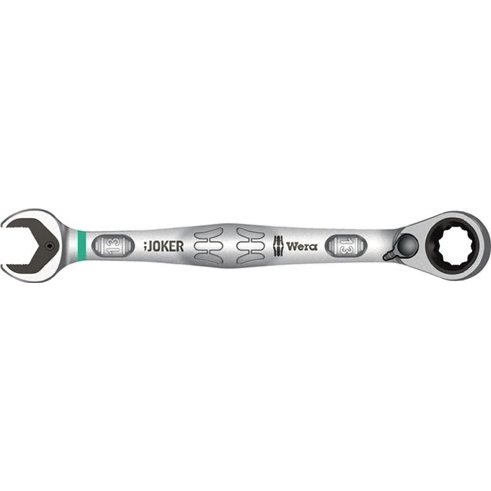 Produktabbildung Nr. 1: Clé mixte à cliquet Joker ouv. de clé 10 mm L. 159 mm commutable, côté anneau 15