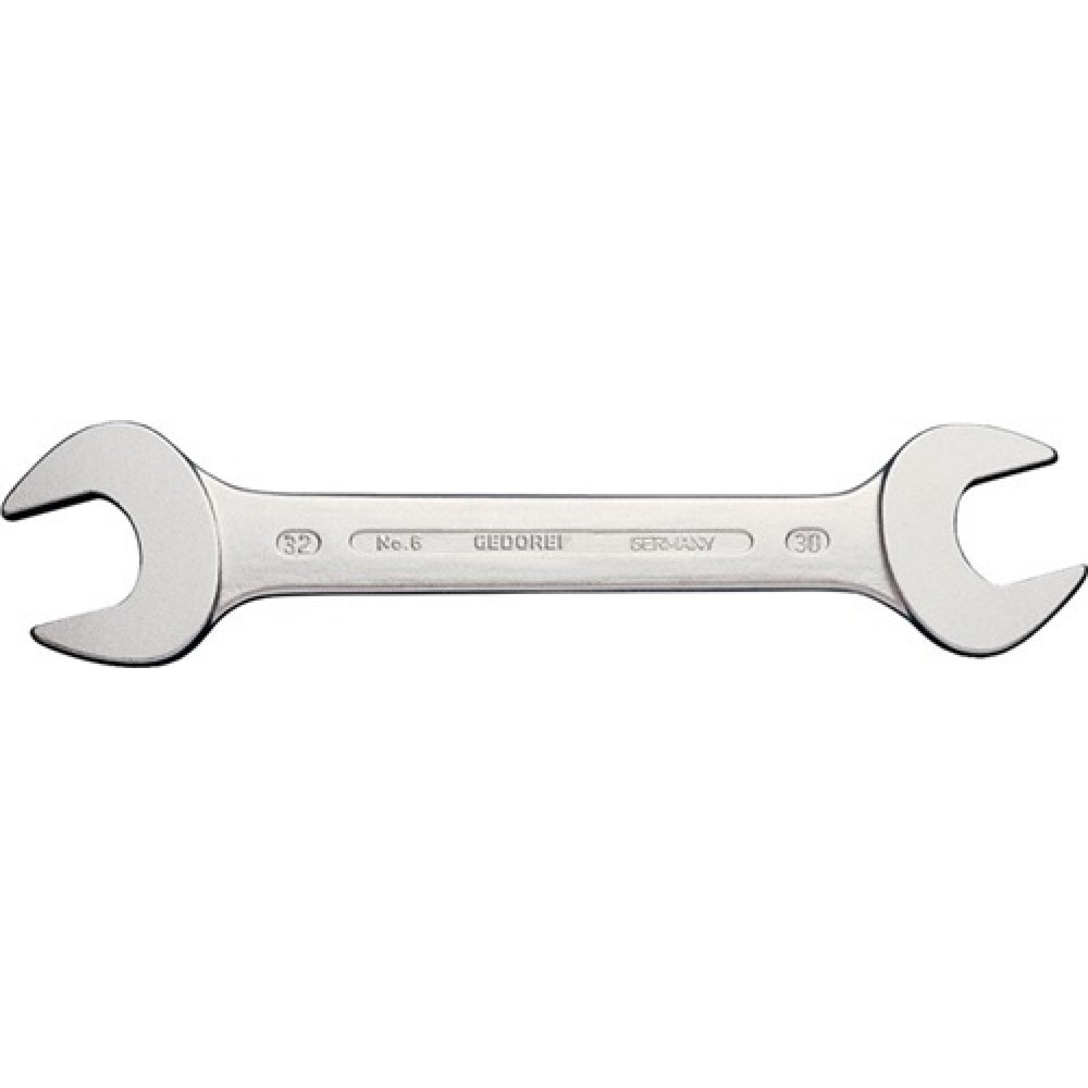 Illustration du produit: Clé à fourche 6 6 x 7 mm longueur 122 mm chromé GEDORE