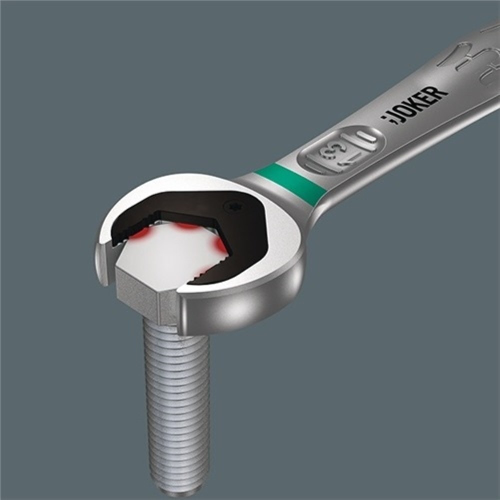 Produktabbildung Nr. 5: Clé à fourche 6002 Joker 10 x 13 mm longueur 167 mm chromé WERA