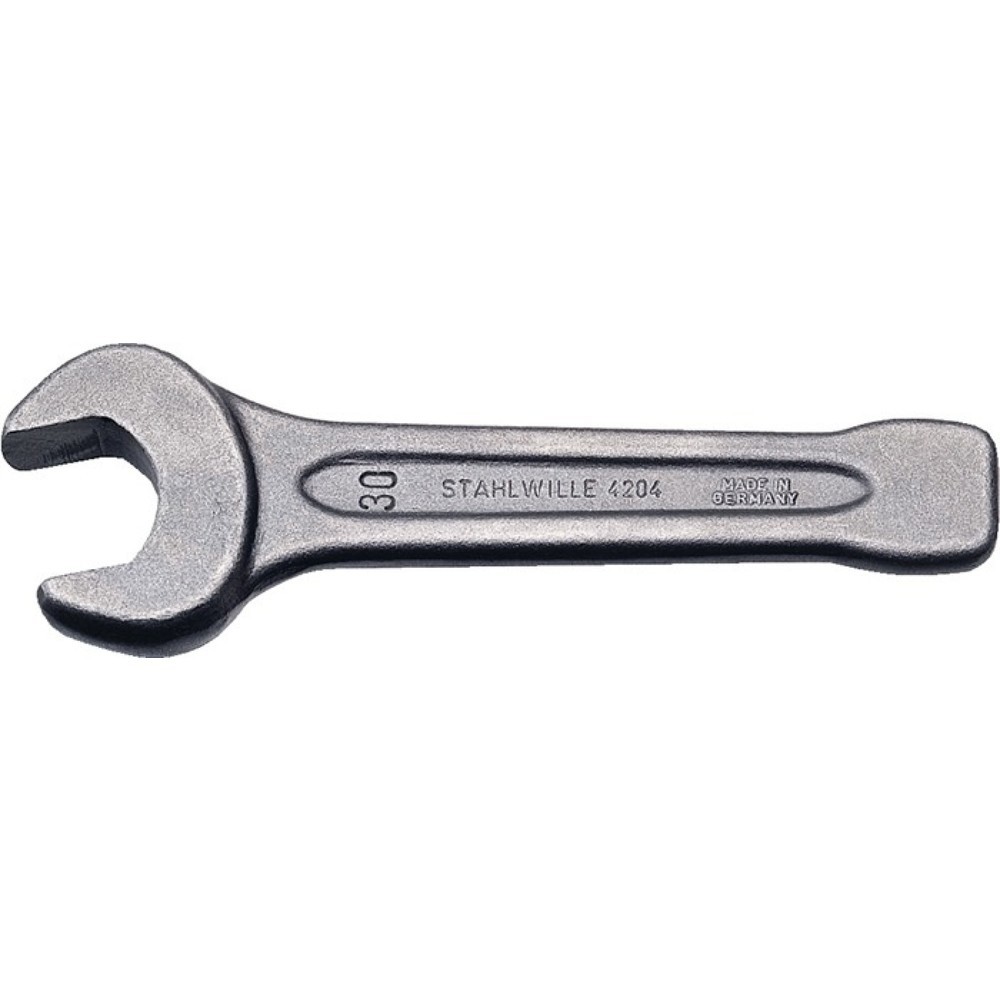 Illustration du produit: Clé à fourche à frapper 4204 ouv. de clé 32 mm longueur 190 mm acier allié au ch