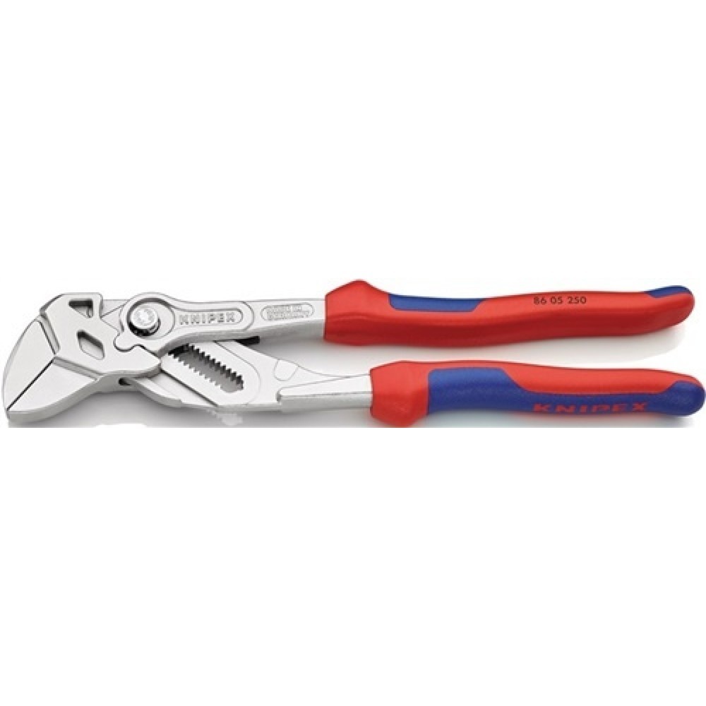 Produktabbildung Nr. 1: Pince-clé longueur 180 mm envergure 40 mm chromé gaines multicomposant KNIPEX