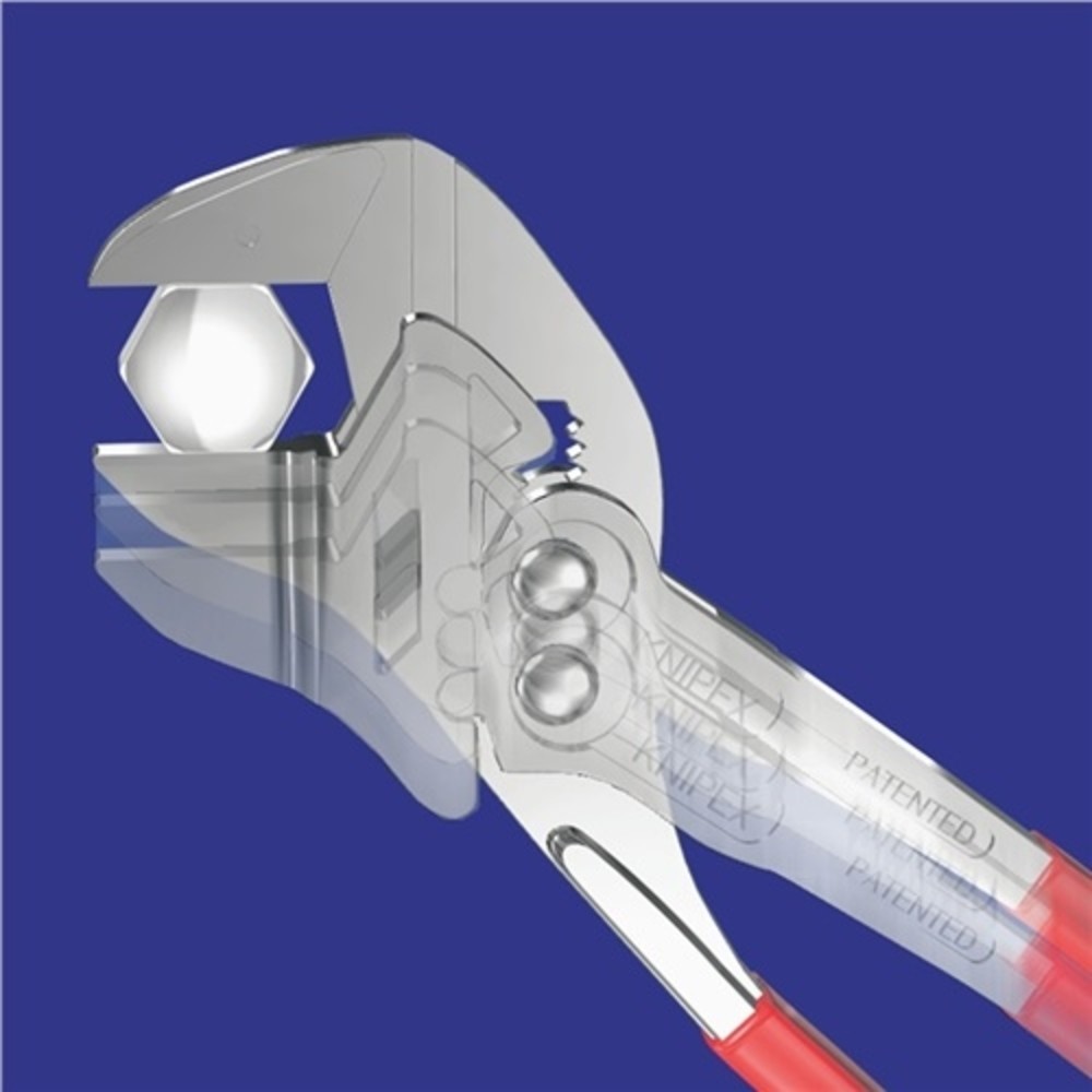 Produktabbildung Nr. 2: Pince-clé longueur 180 mm envergure 40 mm chromé gaines multicomposant KNIPEX