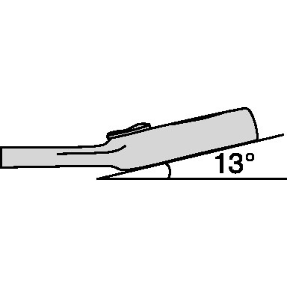 Produktabbildung Nr. 2: Clé mixte à cliquet 7 UR ouv. de clé 8 mm L. 140 mm commutable, côté anneau 13 d