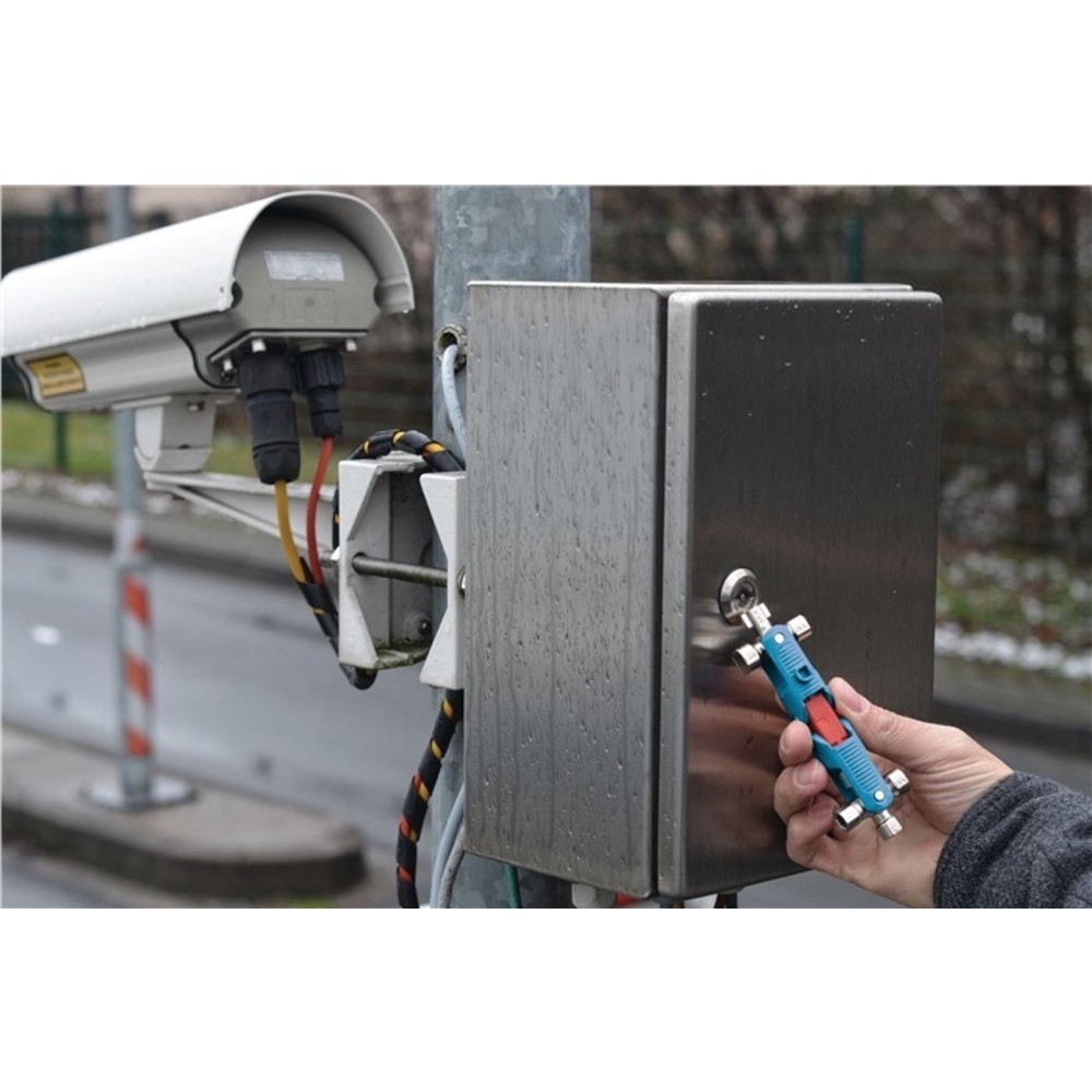 Produktabbildung Nr. 2: Clé d'armoire de commande SuBMaker Quadro Plus 8 fonctions porte-embout