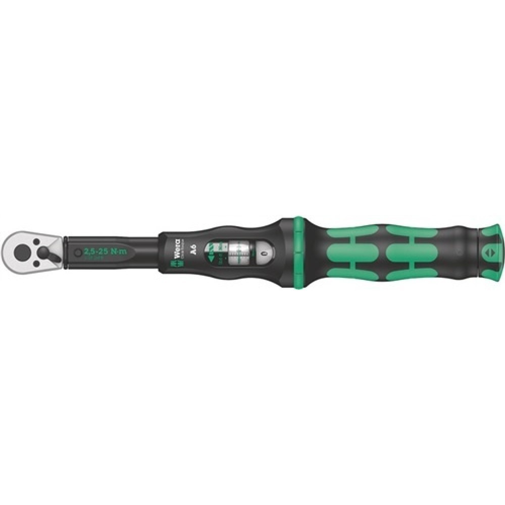 Produktabbildung Nr. 1: Clé dynamométrique Click-Torque A 6 1/4 po. 2,5-25 Nm WERA