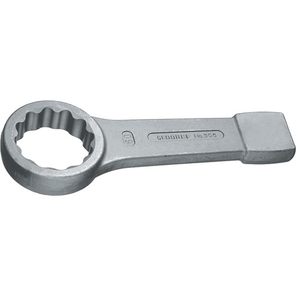 Illustration du produit: Clé polygonale à frapper 306 ouv. de clé 24 mm longueur 160 mm acier CV GEDORE