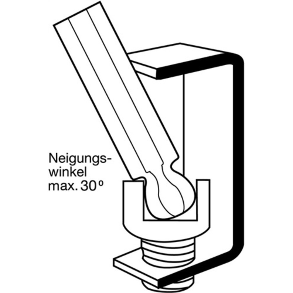 Produktabbildung Nr. 2: Clé mâle coudée à six pans 369 ouverture de clé 10 mm long, tête sphérique 231 x