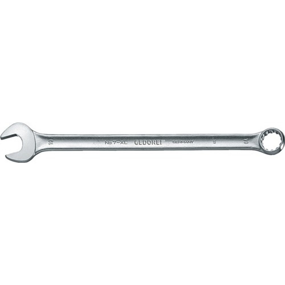 Illustration du produit: Clé mixte 7 XL SW 8 mm longueur 170 mm forme A extra-longue acier CV GEDORE