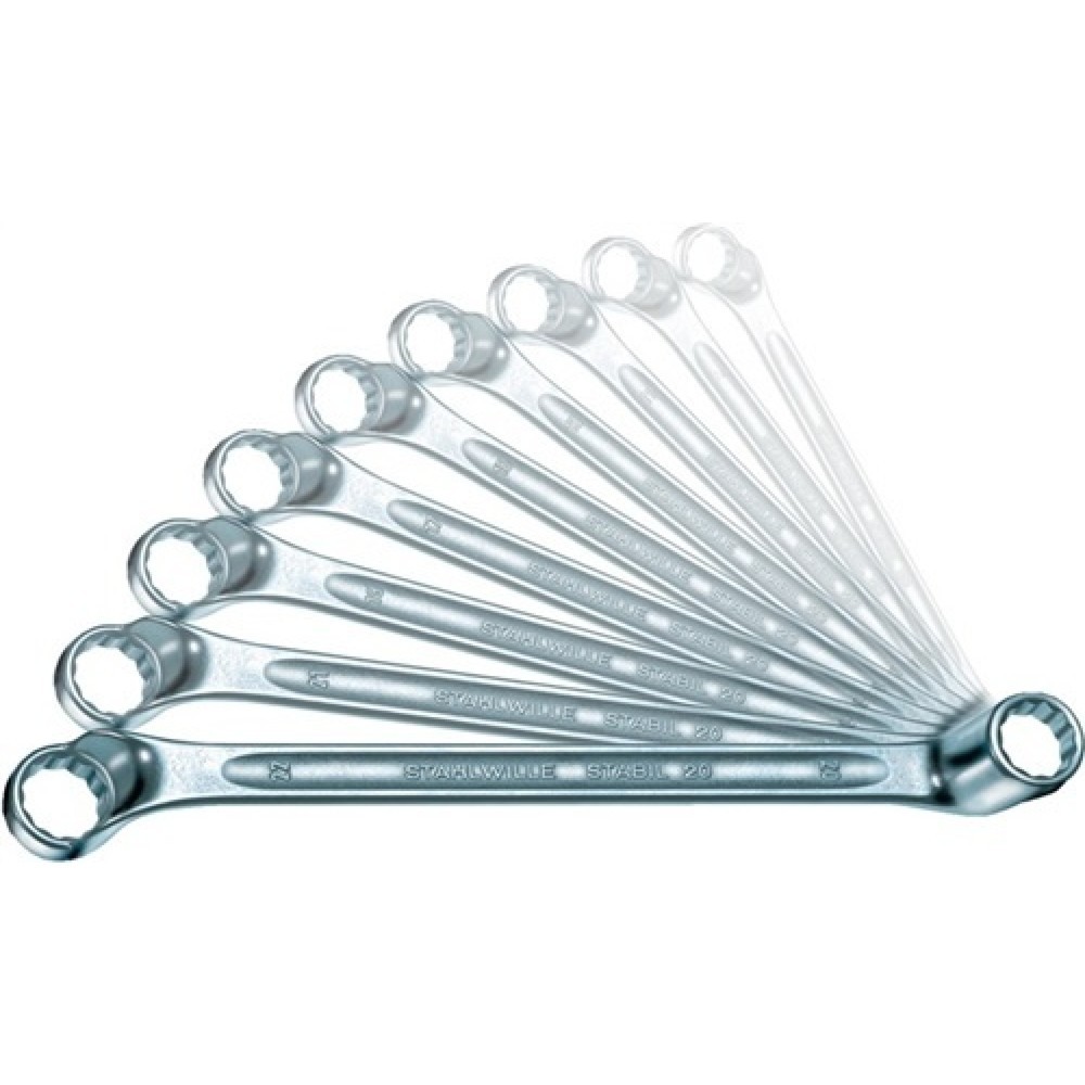 Illustration du produit: Clé polygonale double 24 8 x 10 mm 145 mm à 6 pans STAHLWILLE