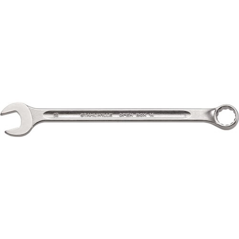 Illustration du produit: Clé mixte OPEN-BOX 14 SW 13 mm longueur 195 mm forme B acier allié au chrome STA