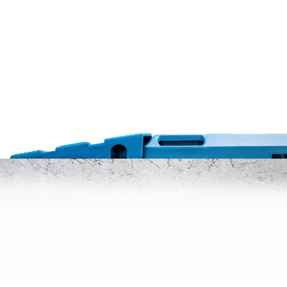 Produktabbildung Nr. 2: COBA Ecke für Arbeitsplatzmatte aus PE, BxL 112 x 112 mm, blau
