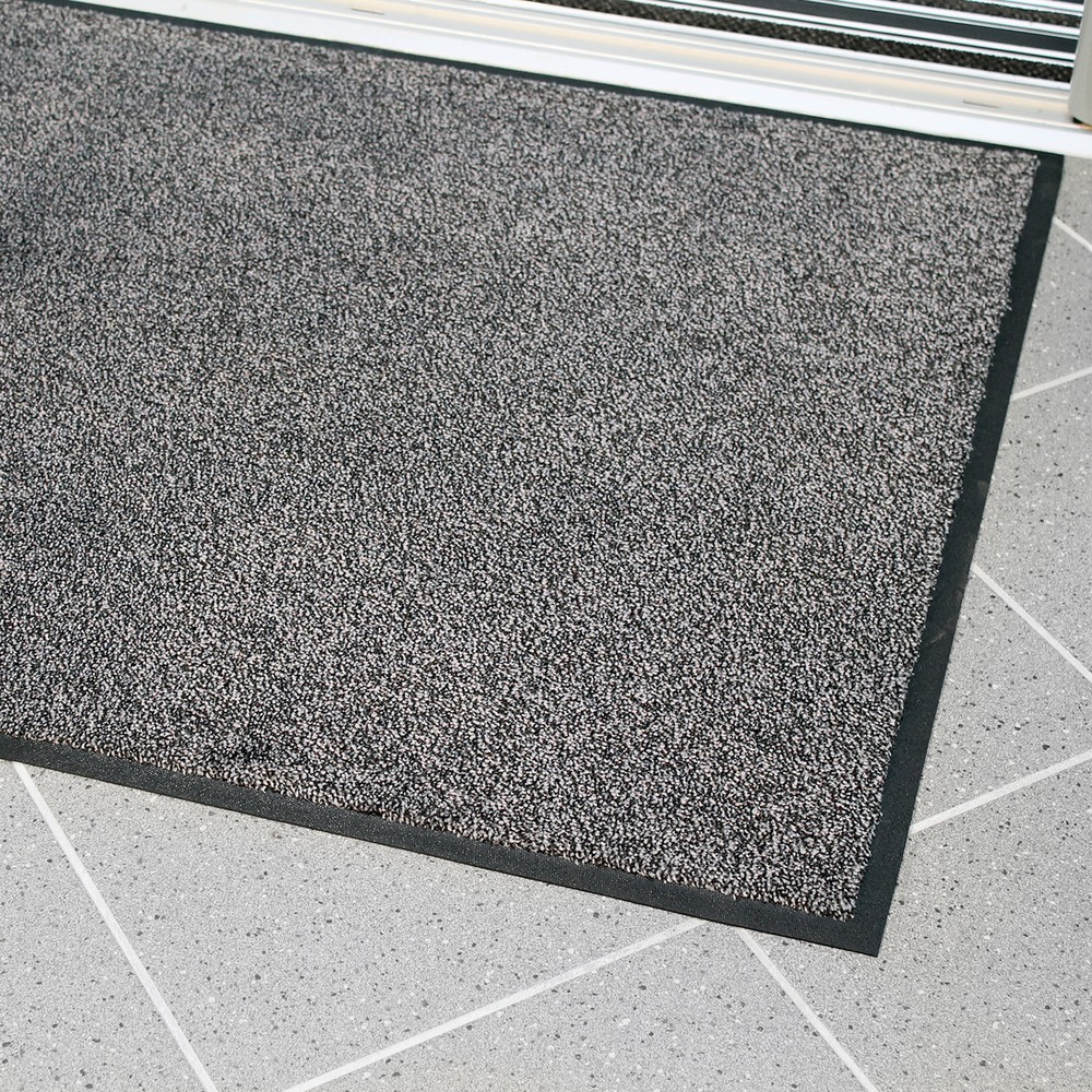 Produktabbildung Nr. 3: COBA Paillasson en nylon, lxP 600 x 850 mm, noir/gris