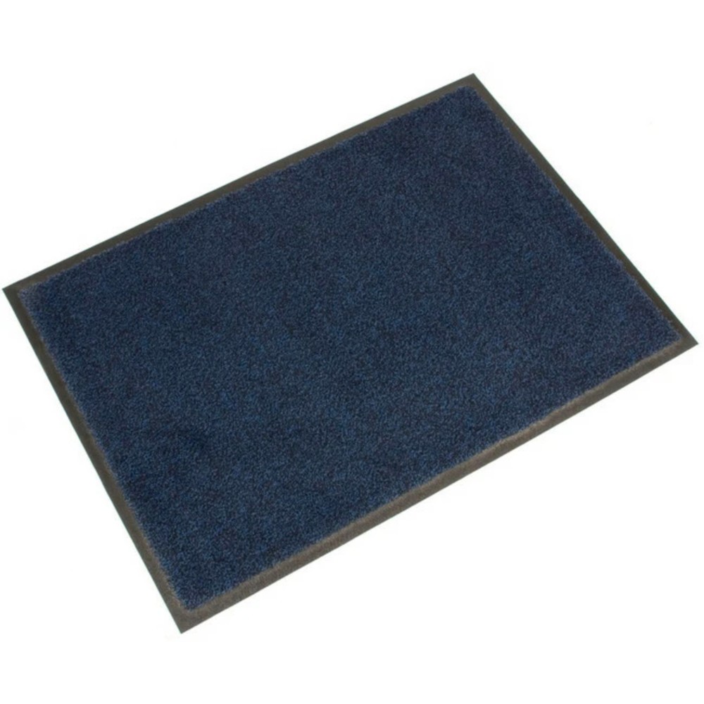 Produktabbildung Nr. 1: COBA Schmutzfangmatte aus Nylon, BxL 600 x 850 mm, schwarz/blau