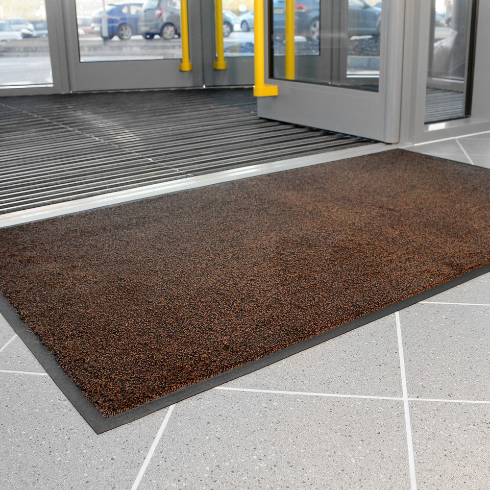 Produktabbildung Nr. 4: COBA Schmutzfangmatte aus Nylon, BxL 600 x 850 mm, schwarz/braun