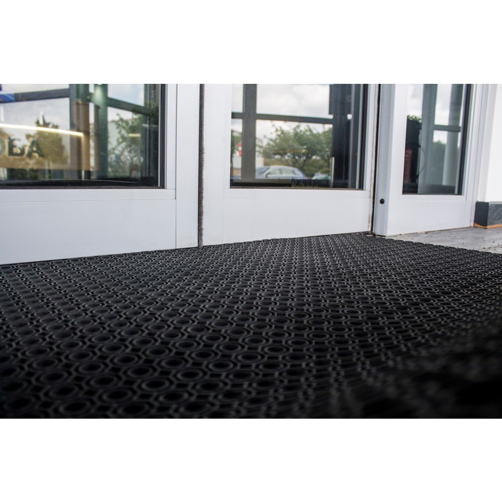 Produktabbildung Nr. 3: COBA Schmutzfangmatte Ringmat Octoroll, BxL 1,0 x lfm, schwarz