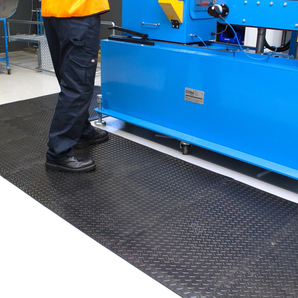 Produktabbildung Nr. 4: COBA Tapis anti-fatigue, 2 couches, système de dalles, dalle de coin
