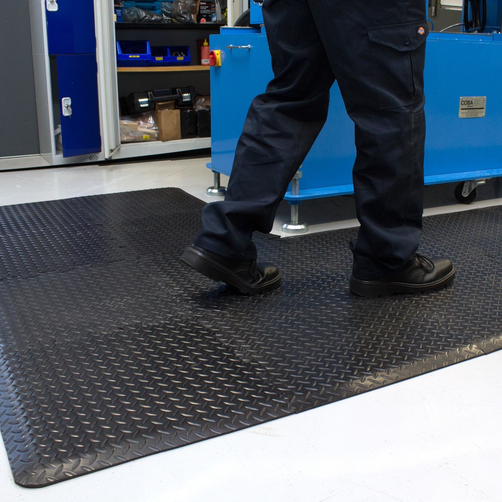 Produktabbildung Nr. 5: COBA Tapis anti-fatigue, 2 couches, système de dalles, dalle de coin