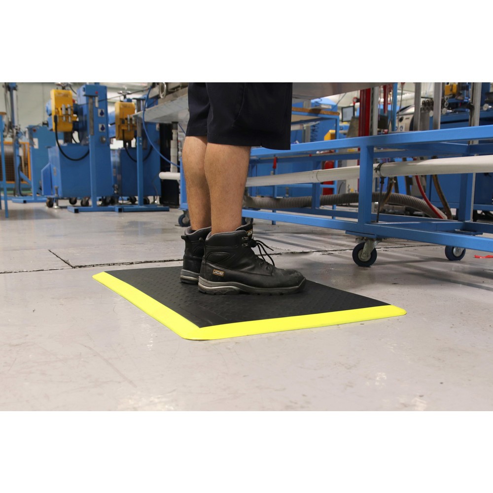 Produktabbildung Nr. 4: COBA Tapis anti-fatigue COBAelite® Diamond, lxP 600 x 900 mm, noir