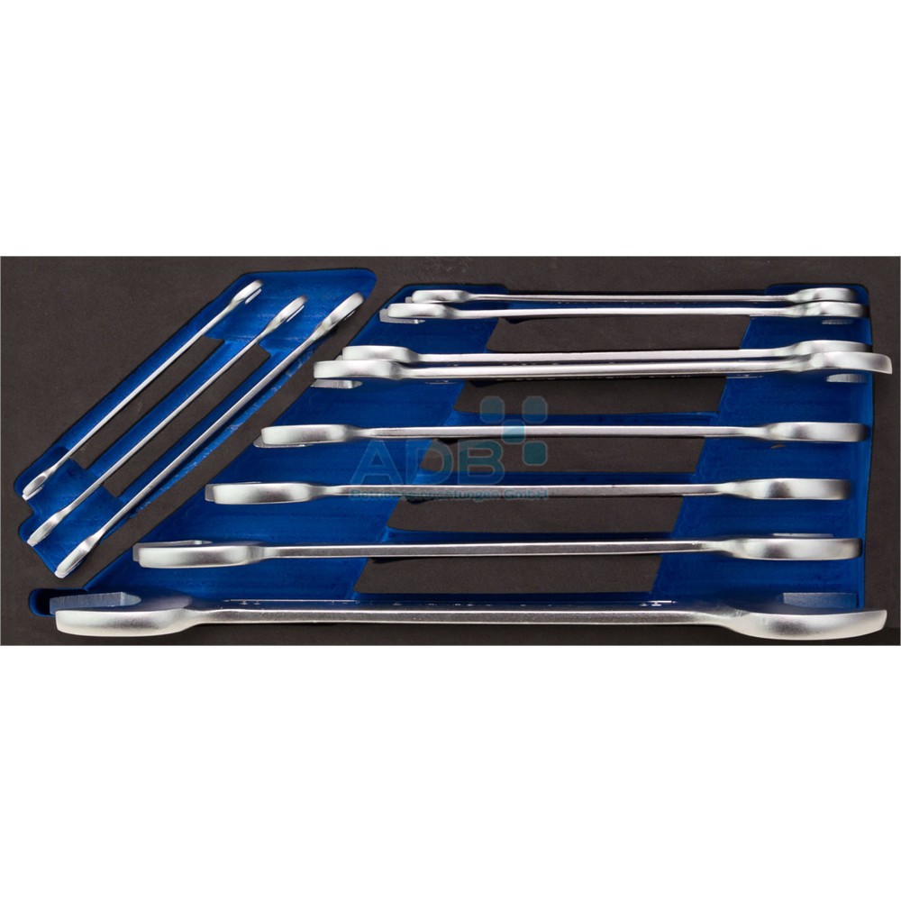 Produktabbildung Nr. 2: Coffret de rangement pour servante d'atelier pour jeu de 11 clés à fourche double