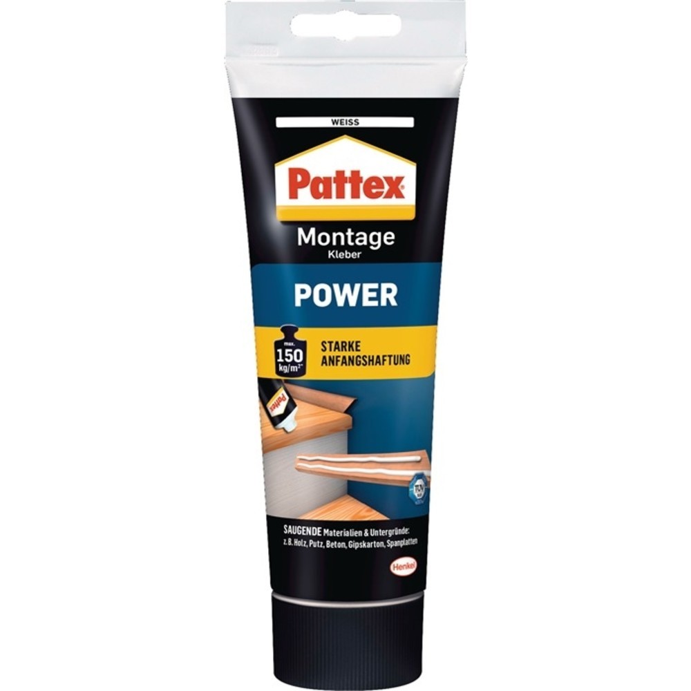 Produktabbildung Nr. 2: Colle de montage POWER tube blanc 250g PATTEX