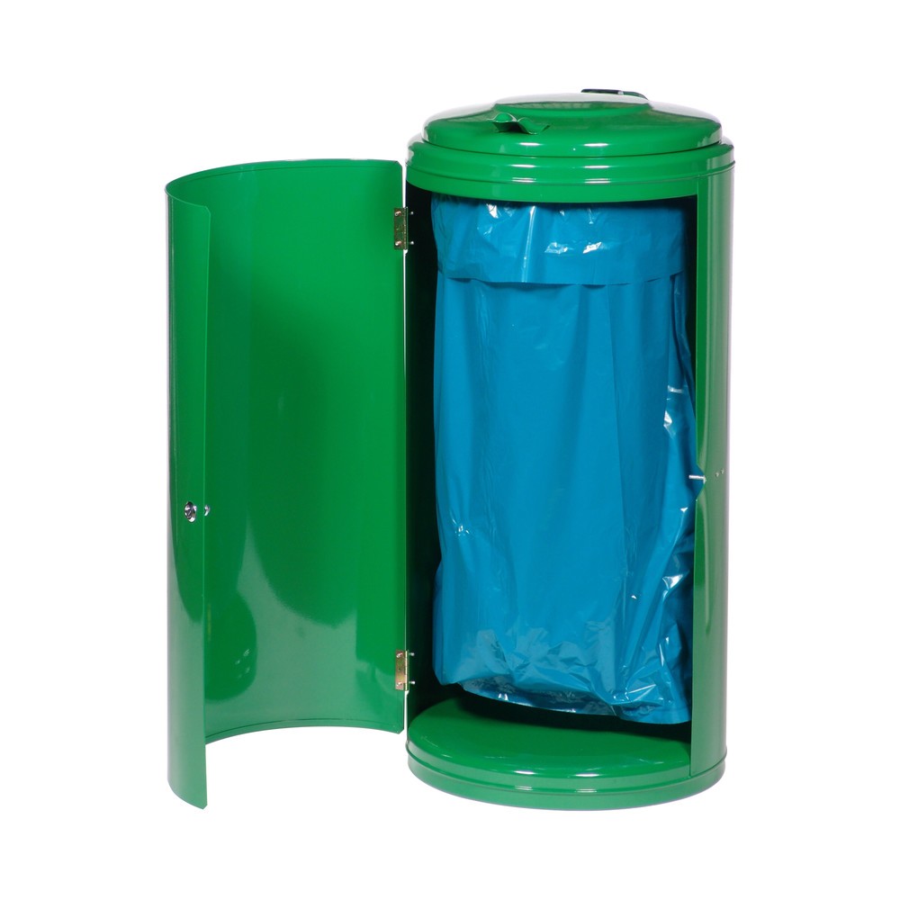 Produktabbildung Nr. 2: Collecteur de déchets AFS de RENNER, 120 litres, verrouillable, galvanisé