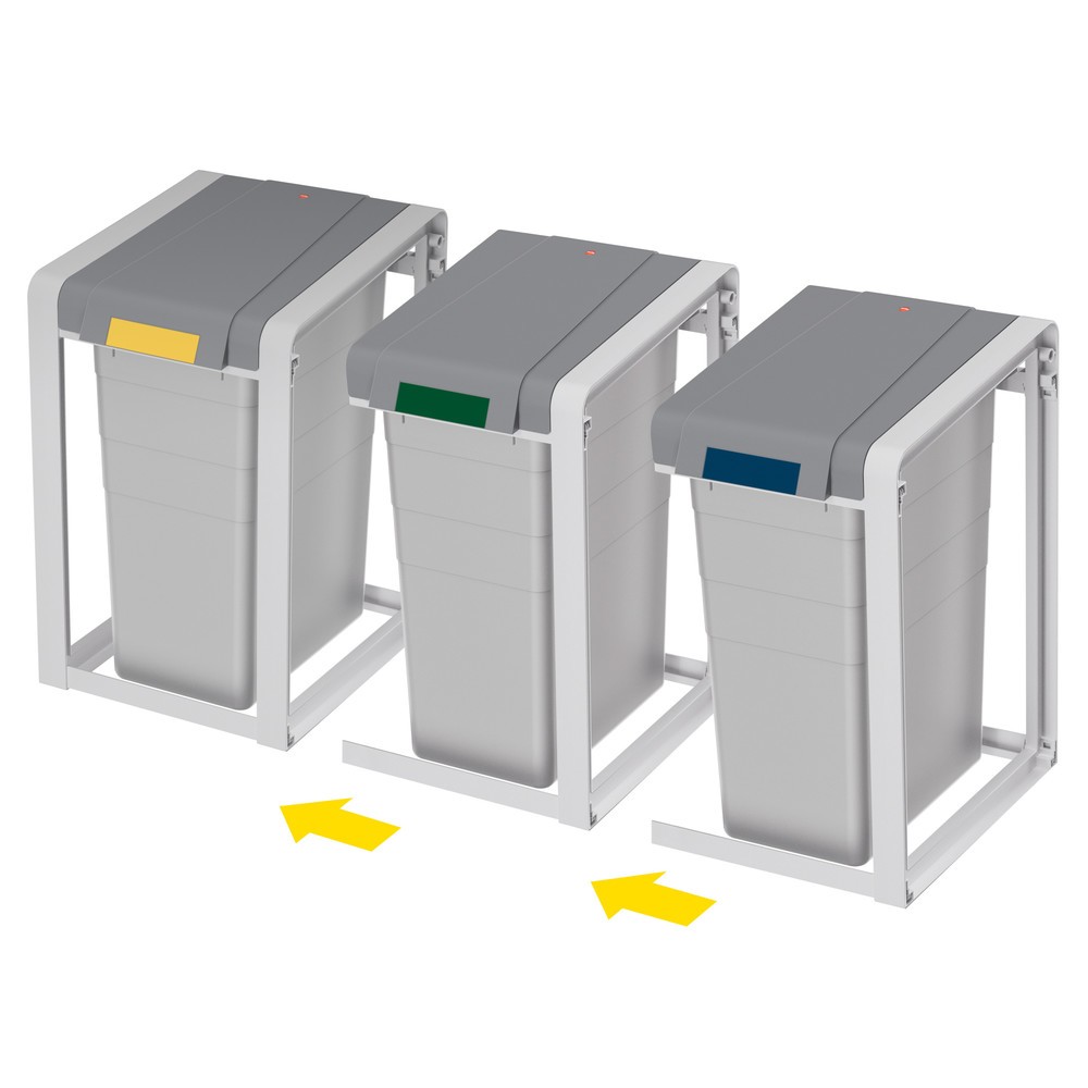 Produktabbildung Nr. 3: Collecteur de matériaux Hailo ProfiLine Öko XL, 38 litres, module d'extension, mat