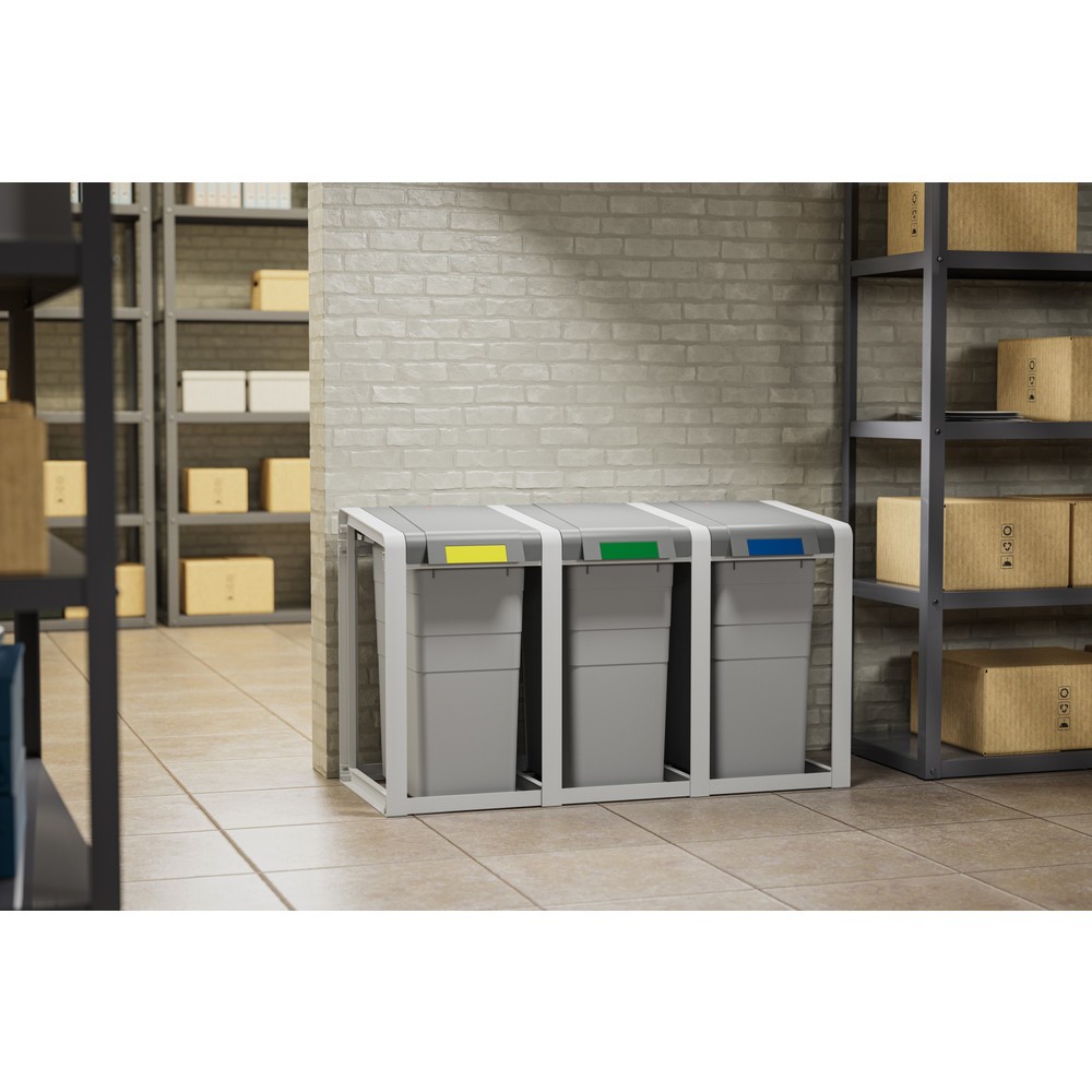 Produktabbildung Nr. 4: Collecteur de matériaux Hailo ProfiLine Öko XL, 38 litres, module d'extension, mat