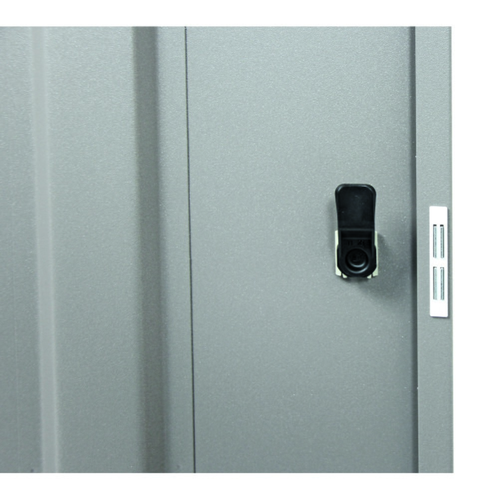 Produktabbildung Nr. 2: Collecteur de matériaux stumpf®, avec seau intérieur, tôle d'acier galvanisée, 75 litres, gris clair