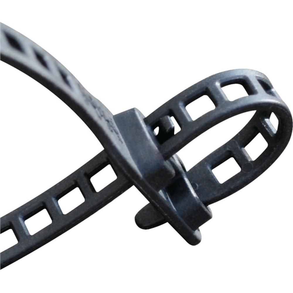 Produktabbildung Nr. 3: Collier de câblage longueur 580 mm largeur 28 mm polyuréthane noir 3 pièces/sach