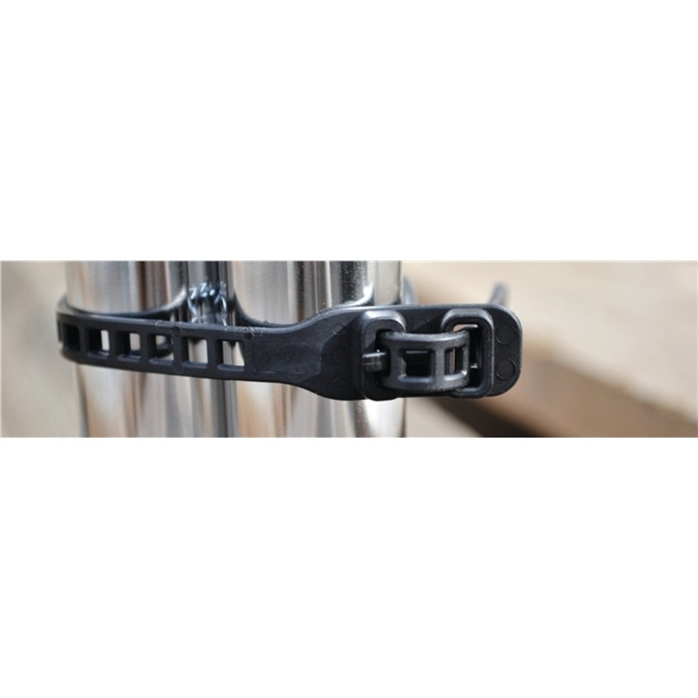 Produktabbildung Nr. 4: Collier de câblage longueur 580 mm largeur 28 mm polyuréthane noir 3 pièces/sach