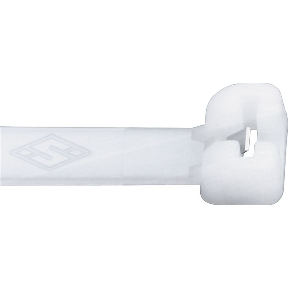 Produktabbildung Nr. 3: Collier de câblage longueur 186 mm largeur 4,5 mm polyamide nature 100 pièces/sa