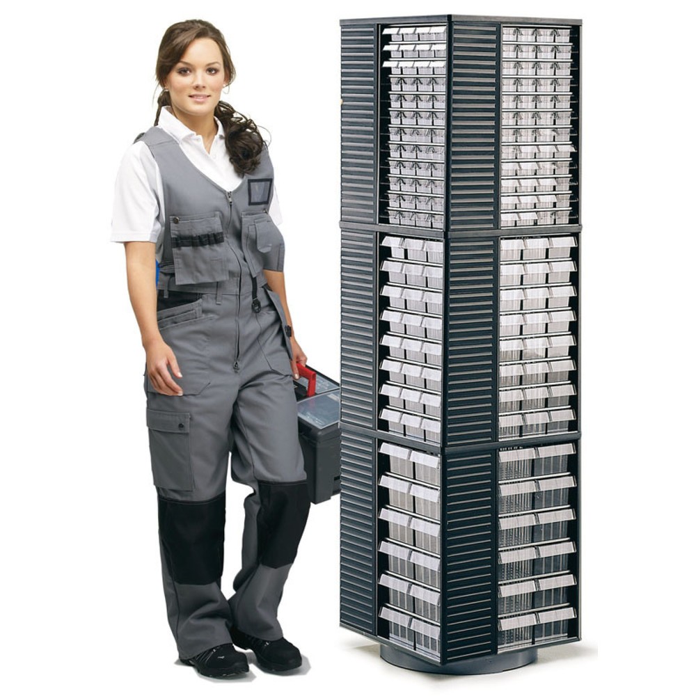Produktabbildung Nr. 2: Colonne pivotante pour systèmes de rangement pour petites pièces Premium