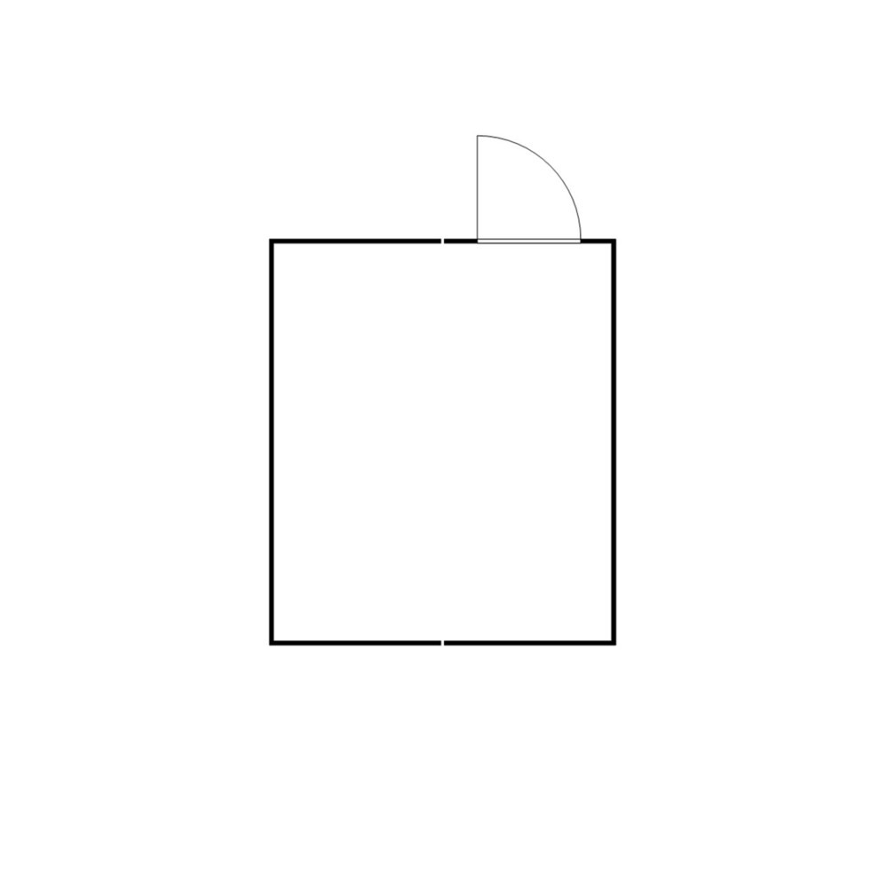 N° de l'image du produit 2 : Combinaison de conteneurs de matériel FLADAFI® 21 m², démontés, sans fond, dimensions extérieures 5 080x4 340x2 115 mm, porte à un battant, au centre du module