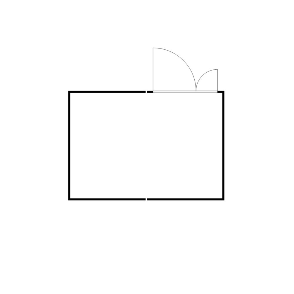 N° de l'image du produit 2 : Combinaison de conteneurs pour substances dangereuses SAFE Tank 2000, PLG, galvanisés, prémontés, dimensions extérieures 3 050x4 340x2 310 mm, porte à doubles battants (division asymétrique), au centre du module, surface de stockage 12 m²
