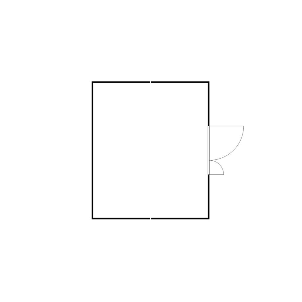 N° de l'image du produit 2 : Combinaison de conteneurs pour substances dangereuses SAFE Tank 4000, pour WGK 1-3, galvanisés, prémontés, dimensions extérieures 5 080x4 340x2 300 mm, porte à doubles battants (division asymétrique), au milieu du côté long, surface de