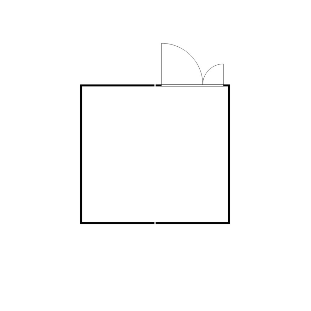 N° de l'image du produit 2 : Combinaison de conteneurs pour substances dangereuses SAFE Tank 4000, pour WGK 1-3, galvanisés, prémontés, dimensions extérieures 5 080x4 340x2 300 mm, porte à doubles battants (division asymétrique), au centre du module, surface de stockage