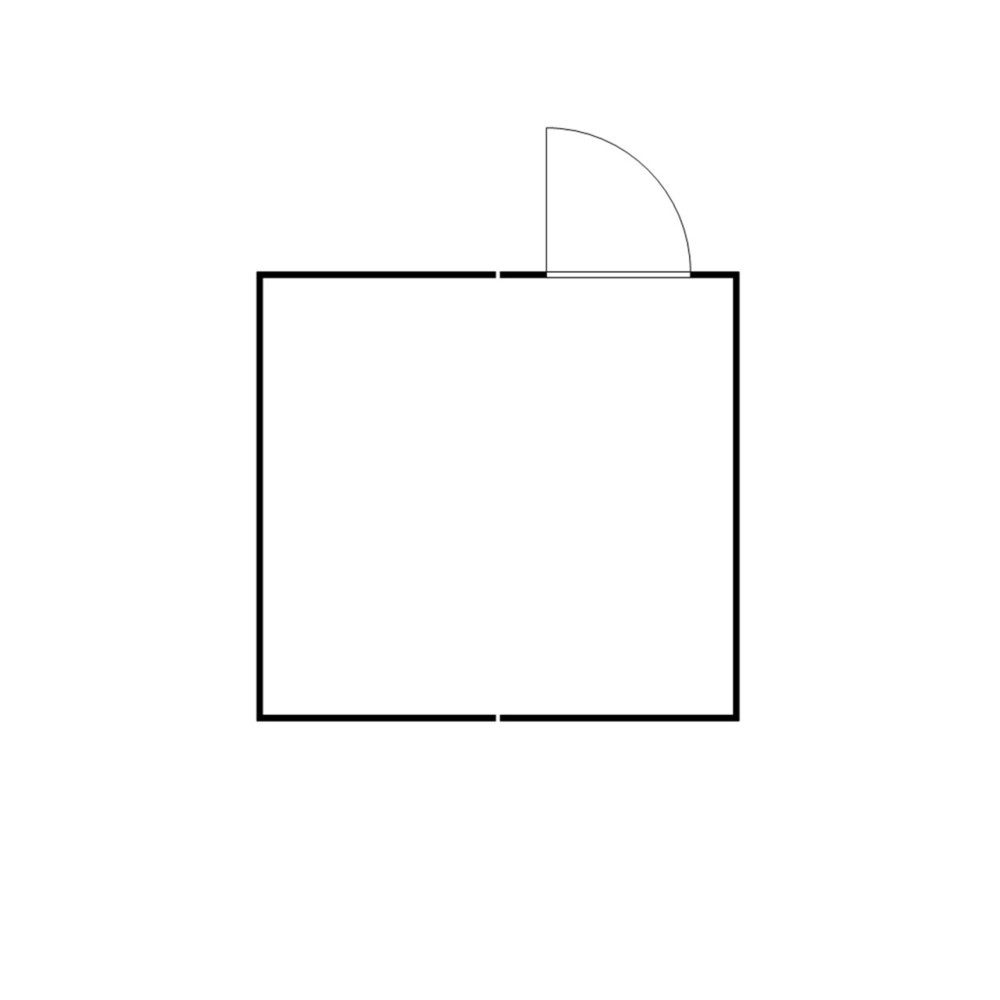 N° de l'image du produit 2 : Combinaison de conteneurs pour substances dangereuses SAFE Tank 2500 WGK 1-3, isolés, prémontés, revêtement plastique RAL 9002, dimensions extérieures 4 050x4 340x2 510 mm, porte à un battant, latéral dans le côté de 2 m, surface de stockage