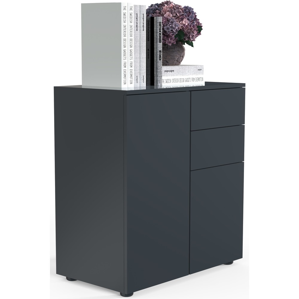 Produktabbildung Nr. 1: Commode Dalosa 4 compartiments, anthracite