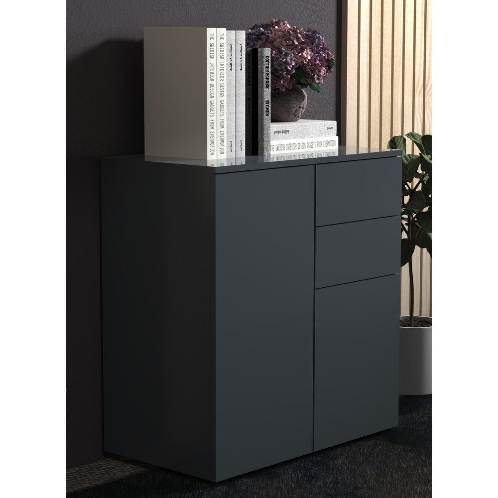Produktabbildung Nr. 3: Commode Dalosa 4 compartiments, anthracite