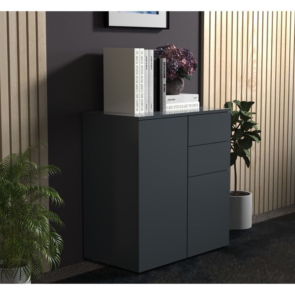 Produktabbildung Nr. 4: Commode Dalosa 4 compartiments, anthracite