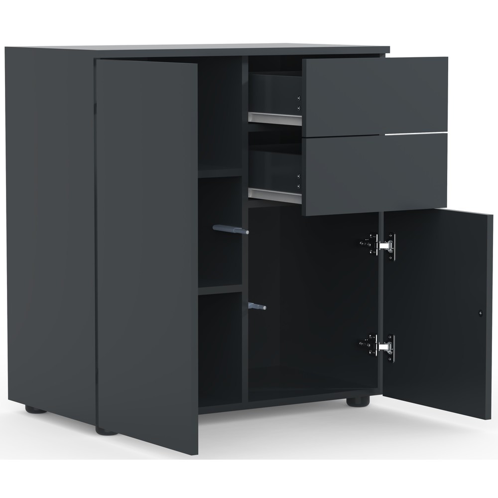 Produktabbildung Nr. 6: Commode Dalosa 4 compartiments, anthracite