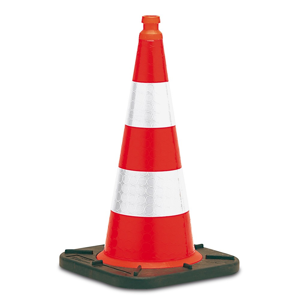 Illustration du produit: Cône de signalisation pour la voie publique, hauteur 750 mm