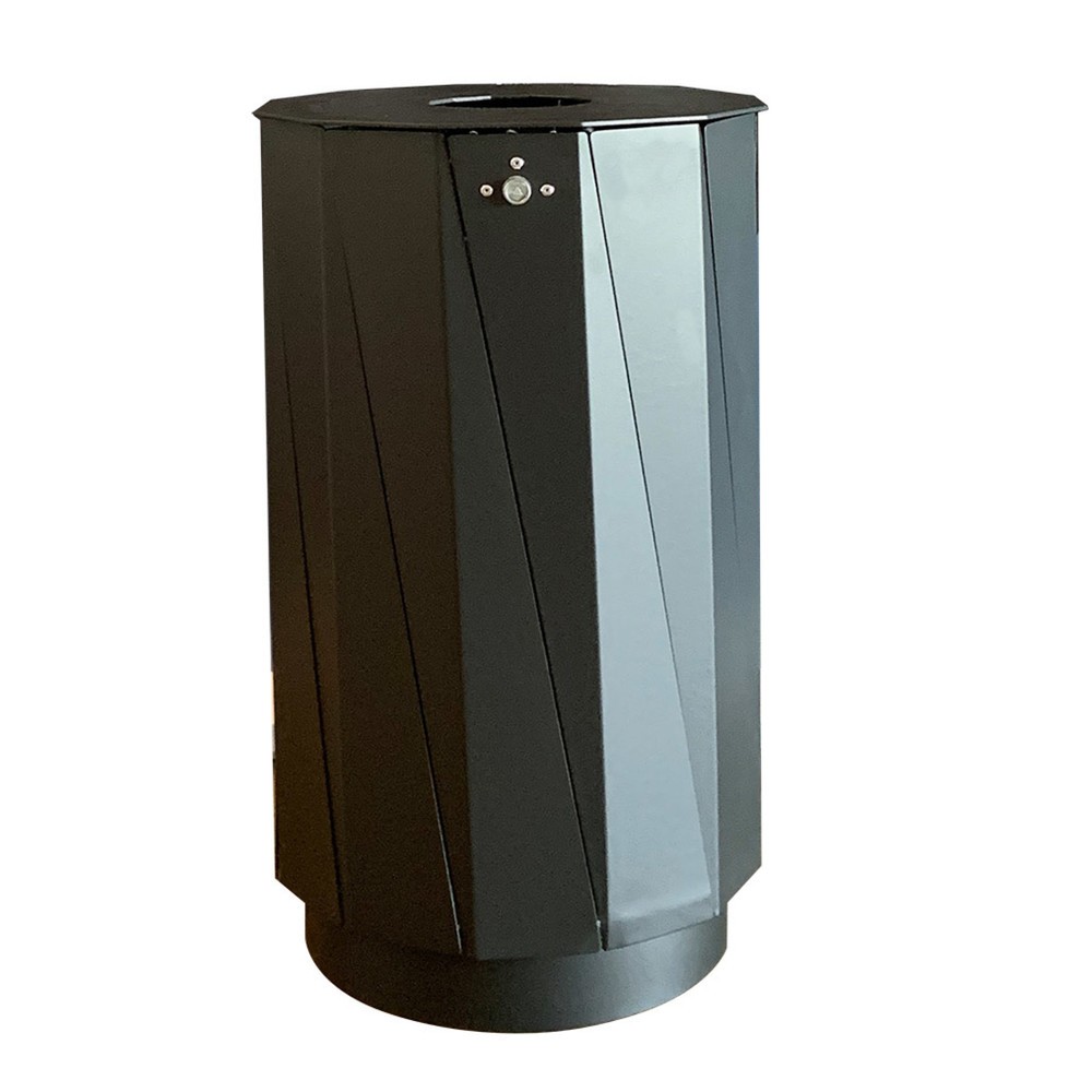 Illustration du produit: Conteneur à déchets RENNER, modèle 7007-00, 60 litres, bleu cobalt