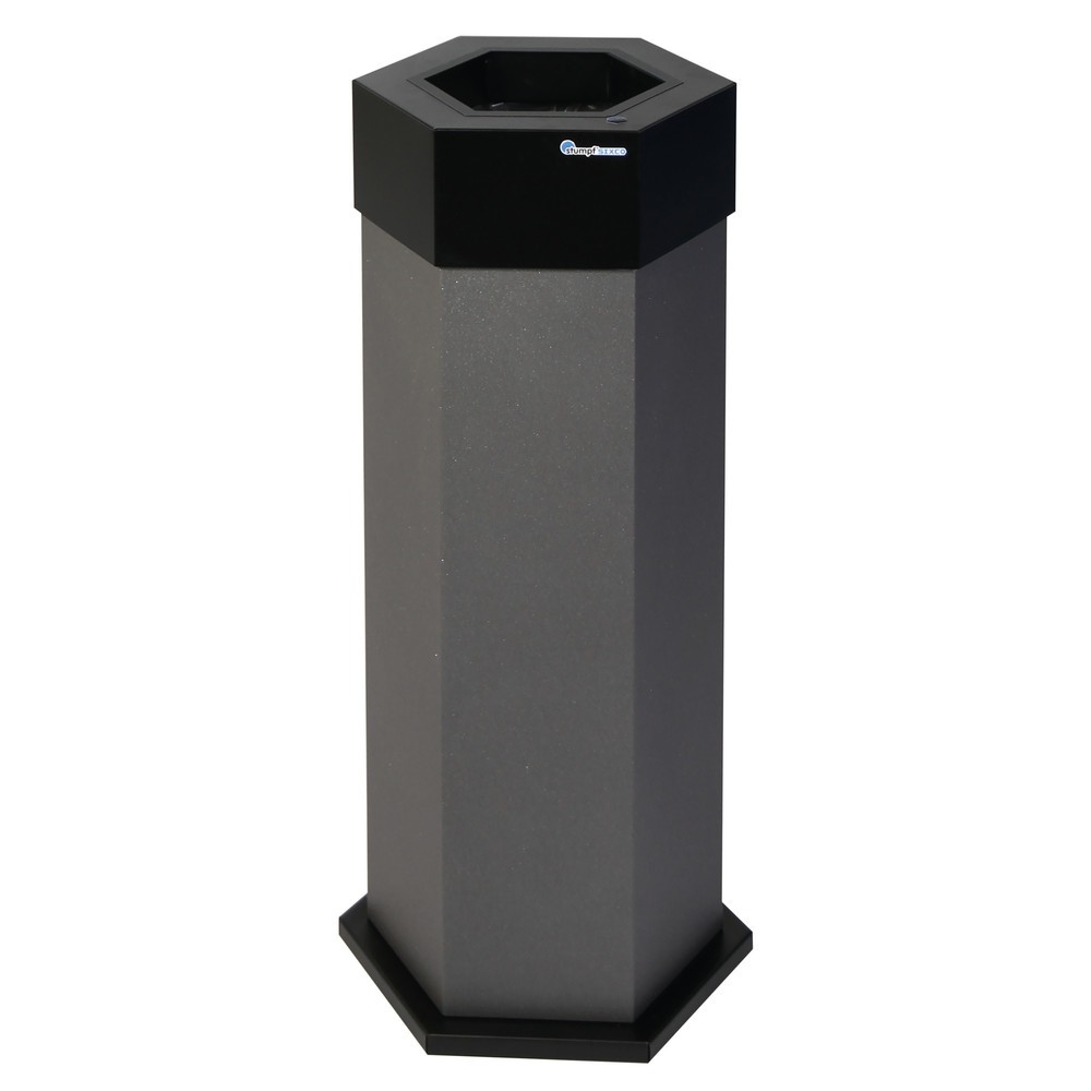 Illustration du produit: Conteneur à déchets stumpf®, Sixco 1 smart fer micacé
