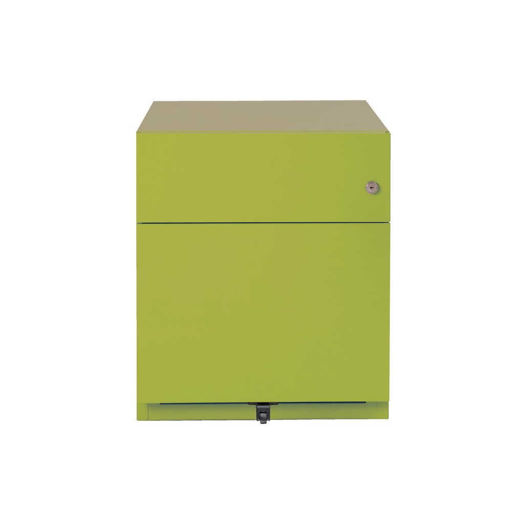 N° de l'image du produit 6 : Conteneur à roulettes Note™ avec dossiers suspendus et tiroir, H x l x P 495 x 420 x 565 mm, vert