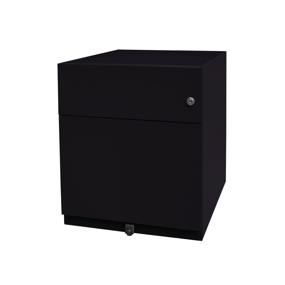 Produktabbildung Nr. 1: Conteneur à roulettes Note™ avec dossiers suspendus et tiroir, H x l x P 495 x 420 x 565 mm, noir